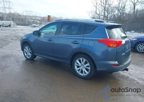 2014 Toyota Rav4 Limited z USA, uszkodzony, nr VIN 2T3DFREV3EW137543